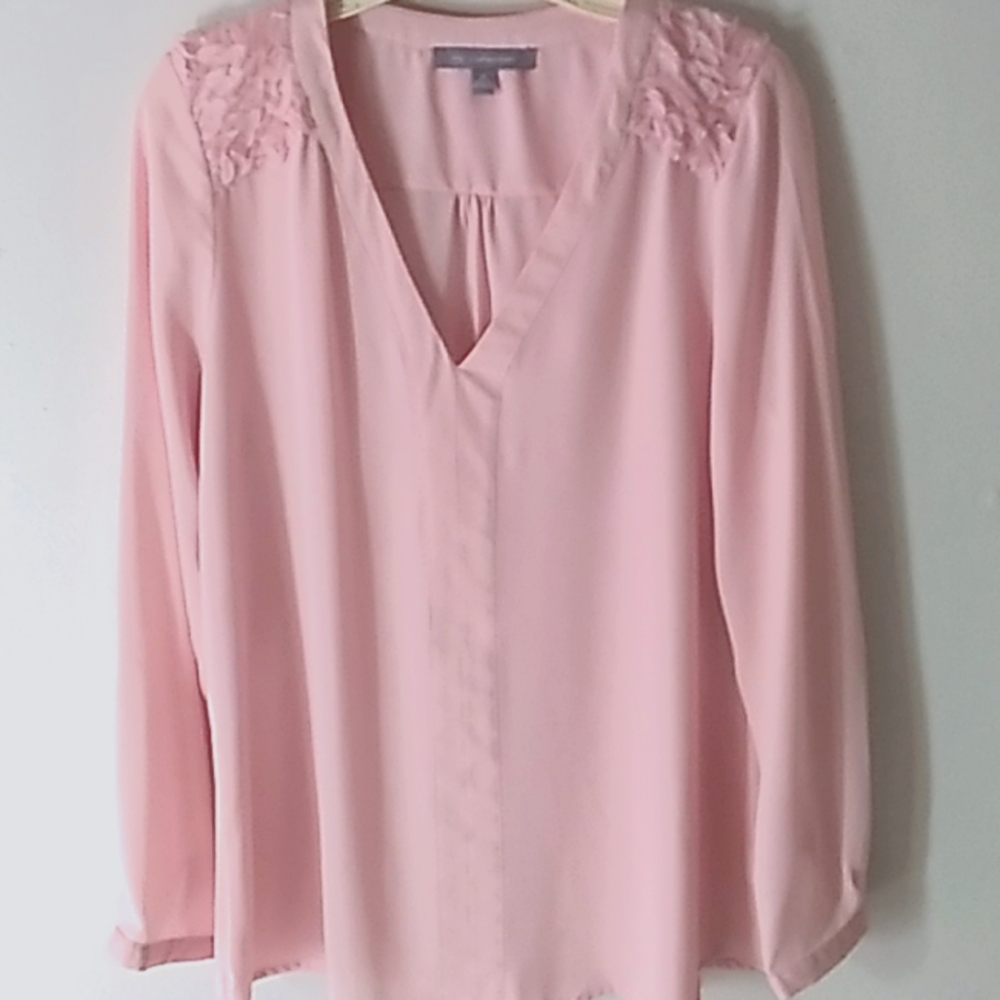 NY Collection Pretty in Pink ladies top, medium